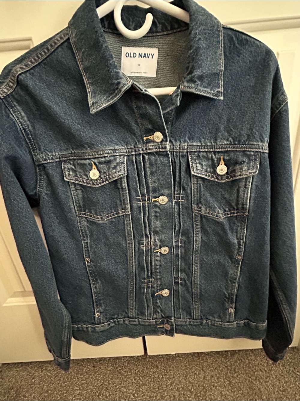 Old Navy Vintage-Style Blue Denim Jacket